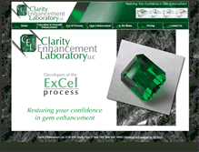 Tablet Screenshot of clarityenhancementlab.com